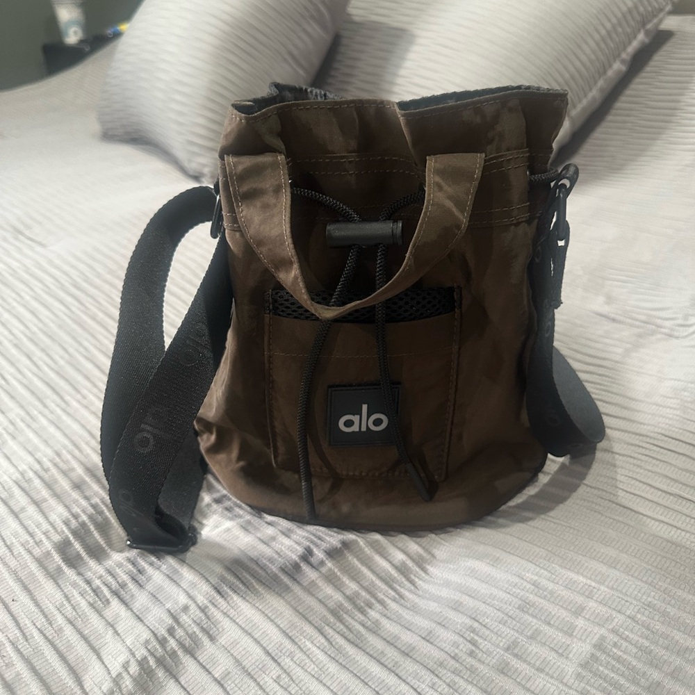 ALO Yoga Brown Crossbody Bag